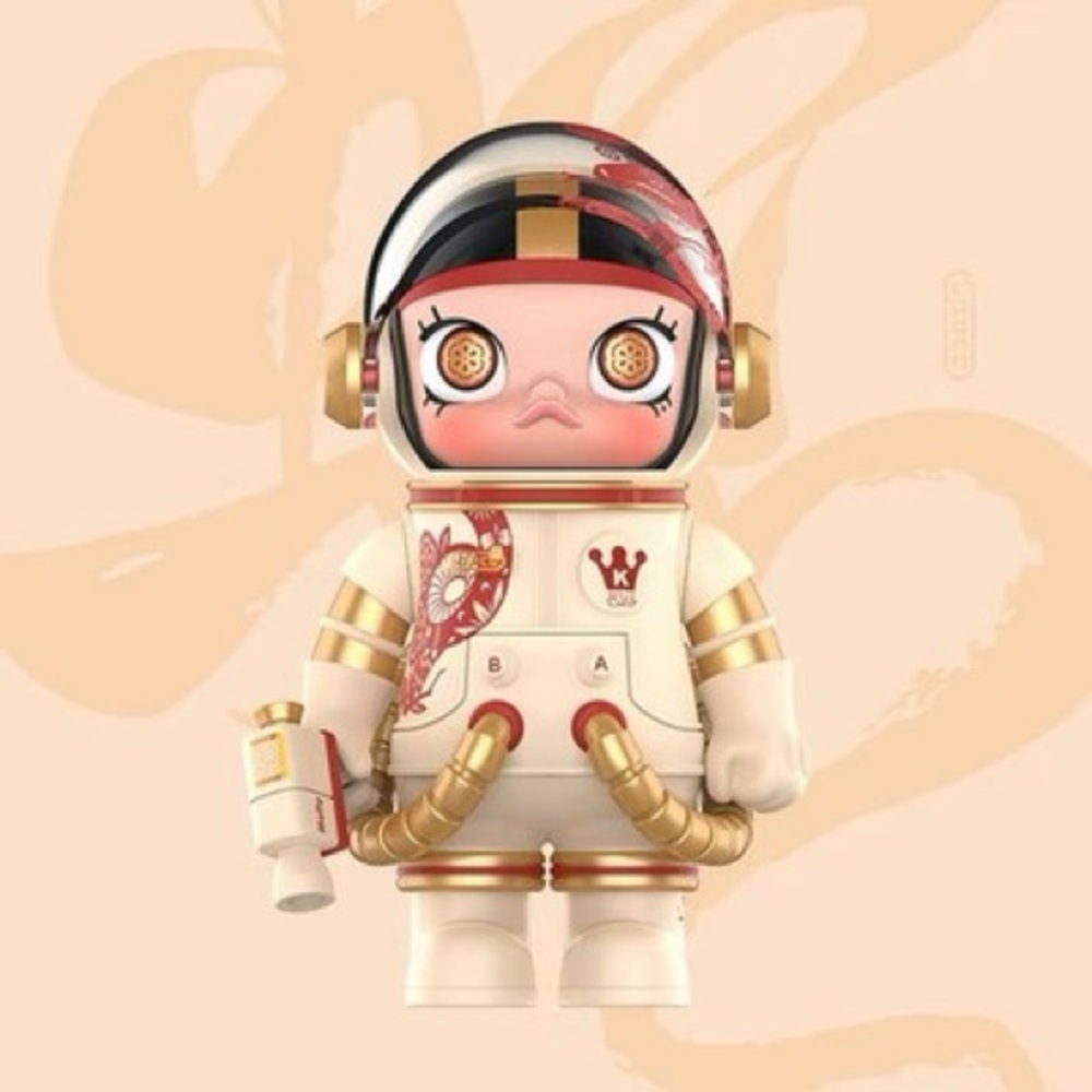 AUTHENTIC POP MART Limited Edition Mega Space Molly 100% New Year 2025 Snake